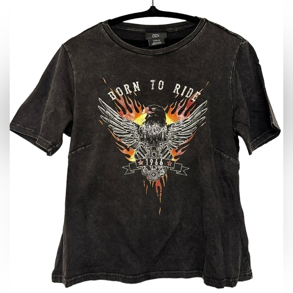CCX by City Chic Biker Tee size 12